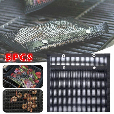 

5pcs2pcs Non-Stick Mesh Grilling Bag Non-Stick BBQ Bake Bag Outdoor Tool