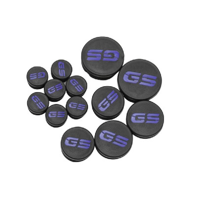 

13 PCS Motorcycle Frame Plug Kit Protector Cover Hole Cover Frame Plugs Decorative Cover Replacement for BMW R1200GS LC Adventure