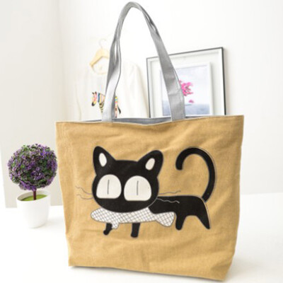 

Messenger Bags Shoulder Bag Fashion Cute Casual Womens Handbags Canvas Bags Women Cartoon Cat Bag
