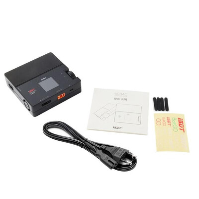 

ISDT 608AC AC 50W DC 200W 8A Smart Balance Battery Charger for LiFe Lilon LiPo LiHv 1-6S Pb 1-12S NiMH 1-16S Battery