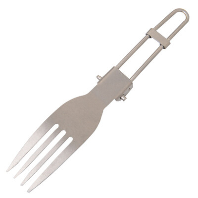 

EDC Outdoor Mini Portable Useful Titanium Spoon Fork Lightweight Camping Backpacking Cutlery Sport Fork Spoon New