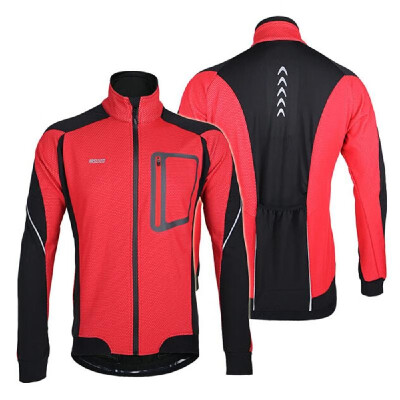 

WOLFBIKE Outdoor Sports Winter Cycling Jersey Breathable MenWomen Wind Coat Long Sleeve Riding Jacket Bike Clothing