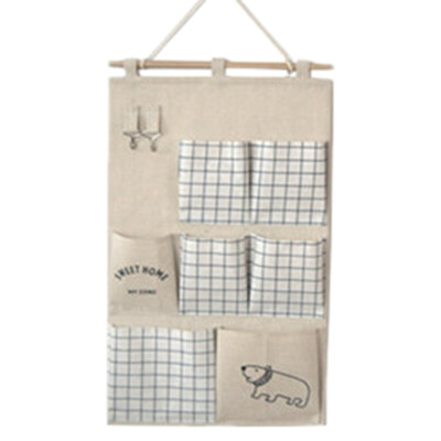 

37 Grids Wall Hanging Storage Bag Wardrobe Organizer Toys Container Decor Pocket Pouch Home Bedroom Decoration Accessories