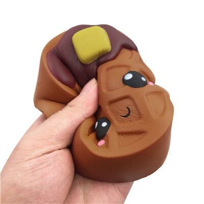 

YIWULA12cm Silly Brownie Squishies Slow Rising Squeeze Scented Stress Reliever Toy