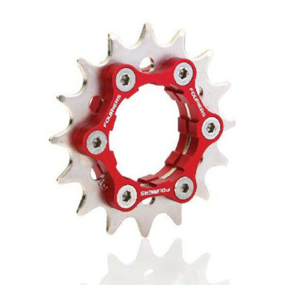 

Cr-Mo Steel Fix Gear Single Speed Cog For Bike 6 Hole Hub Disc 16T23T