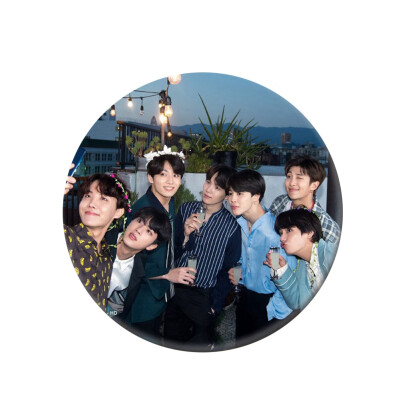 

BTS Bangtan Boys Love Yourself BTS Badge Button Pin Brooches for BTS Army 23 Inch