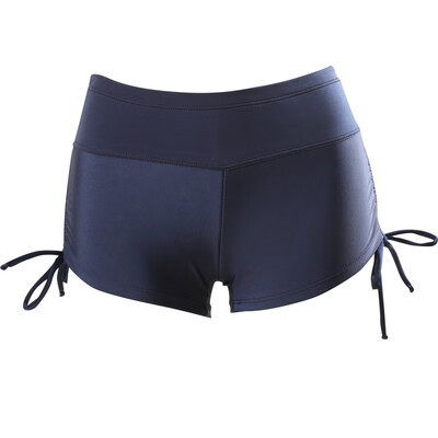 

Summer Womens Beach Surfing Shorts Moisture Wicking Quick Dry Black Swim Shorty Shorts Pantalones Cortos Mujer