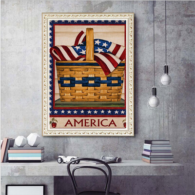 

Toponeto 5D DIY Diamond Painting Embroidery Round Diamond Home Decor Gift