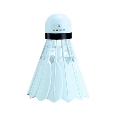 

USB Mini Humidifier Creative Badminton Shaped Portable Air Purifier Atomizer Home Office Car Supplies