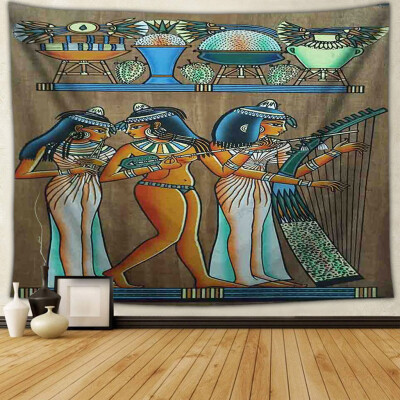 

Toponeto Fashion Tapestry Pattern Fresh Style Egypt Decorative Tapestry Home Decor