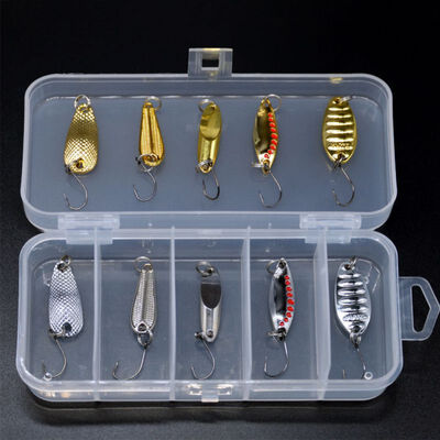 

Hunting 5 Pack Box Road Yamaguchi Sequin Set 10 Pack Metal Sequins Small Fish Sequin Set