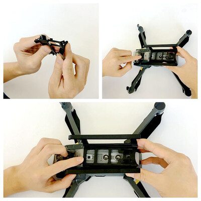 

Tailored Heightened Landing Gear Foldable Extended Protector For DJI Mavic Pro Platinum