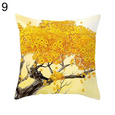

Christmas Wapiti Flower Throw Pillow Case Cushion Cover Sofa Bedding Articles