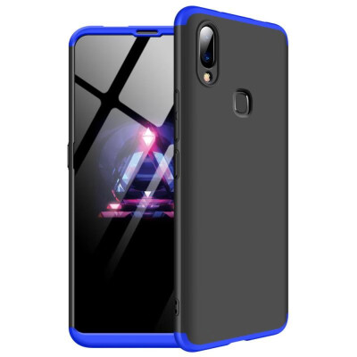 

MOONCASE Vivo Nex A Rear Fingerprint Three-Segment All-Inclusive Shield - Black Blue