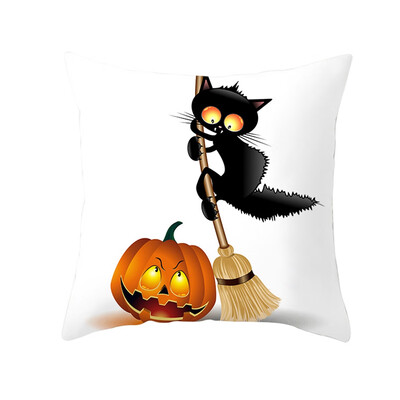 

21 Pattern New Halloween Pumpkin Pillow Case Decorative Linen Pillow Covers Cushion 1818Inch