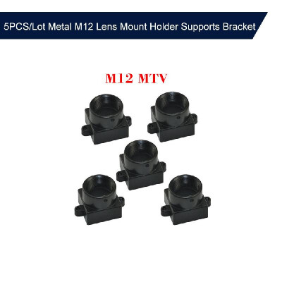 

5PCSLot Metal M12 Lens Mount Holder MTV Lens Holder Support Spacing Bracket CCTV Security Camera Board Module Screw Adapter Conne