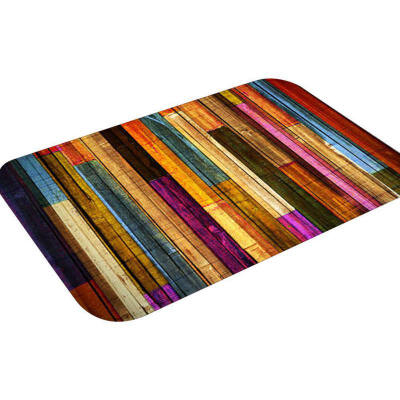 

3D Printed Thickened Rug Soft Three Layers Rug Home Decorative Carpet Non-Slip Water Absorbability Mat for Bathroom Livingroom