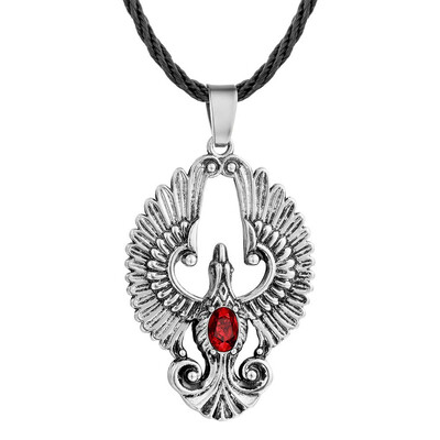 

Pendant Necklace Available Angel Wing Necklace Angel Bird New Red Hot Sale Jewelry Wing Phoenix CZ Phoenix Bird Pendant
