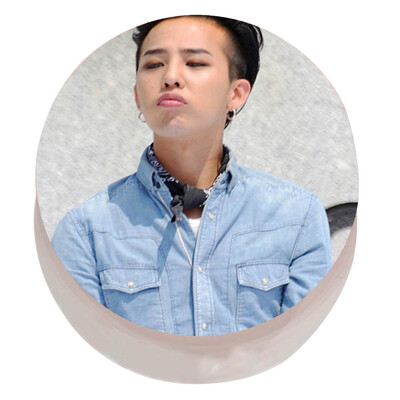 

KPOP Bigbang G-Dragon Buttons Support Brooch BadgesPin 23 Inch