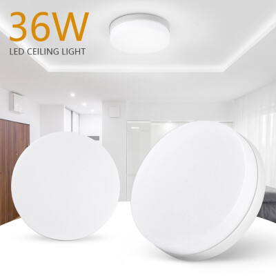 

36W Showing Installation Round Disc Plate Lamp LED Ceiling Lamp Daylight Lamp Spotlight Surface Lamp Ceiling Light Lamp