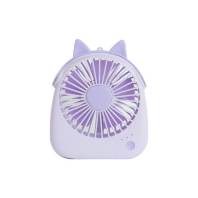 

Mini Cute Portable USB Fan Rechargeable Personal Fan Handheld 3 Speed For Hot Summer Home Office Desktop Traveling Camping