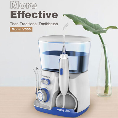 

Oral Irrigator 5pcs Tips Tooth Water Flosser Water-Floss 800ml Oral Hygiene Dental Flosser Water Flossing Teeth Cleaning Device