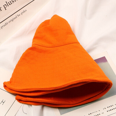 

2019 personality 100 solid color fisherman hat female spring&summer new fashion leisure sunshade big eaves basin hat man