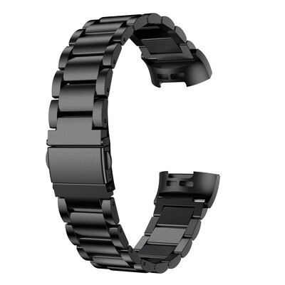 

〖Follure〗Replacement Stainless Steel Bracelet Smart Watch Band Strap For Fitbit Charge 3