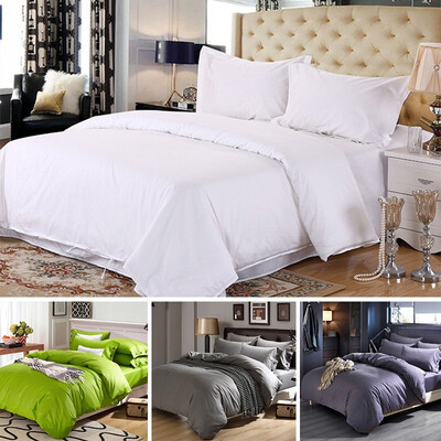 

1pcs Comfort Solid Color Bedding Cover Plain Duvet Cover Quilt Cover Twin Full & King Size