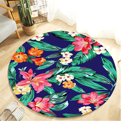 

Gobestart Botany Elements Blanket Round Bathroom carpet 55cm