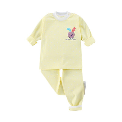 

Autumn Baby Kids Girls Boys Cartoon Print Sleepwear Set Long Sleeve Blouse TopsPants Pajamas