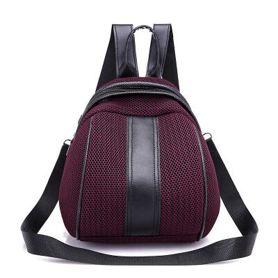 

Backpack female 2019 summer new travel bag large capacity mesh breathable Korean version of the tide backpack