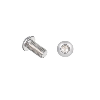 

A2 IS07380 304 Stainless Steel Hex Screw Socket Button Bolts Screws M660