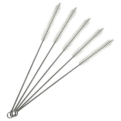 

5pcsset Cleaning Brush for Drinking Pipe Stainless Steel Nylon Straw Cleaners