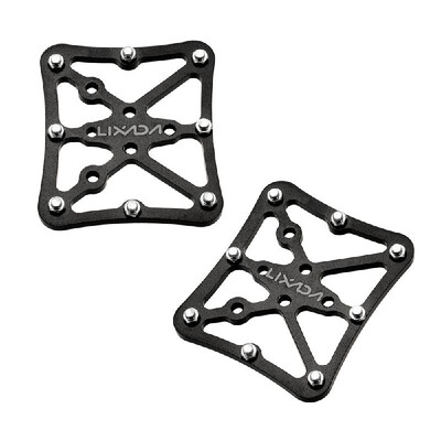 

Lixada 1 Pair Universal Clipless Pedal Platform Adapter for Clip-in Pedals
