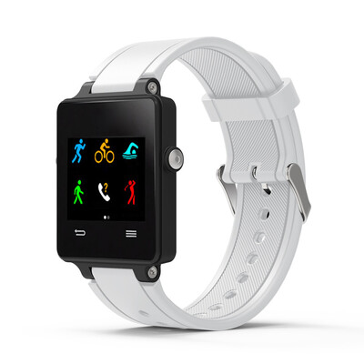 

〖Follure〗New Fashion Sports Silicone Bracelet Strap Band For Garmin Vivoactive Acetate BK