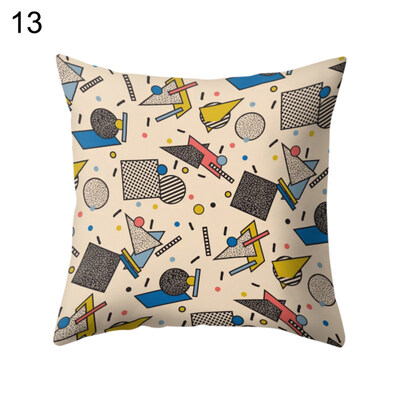 

Geometric Dots Pattern Pillow Cover Cushion Case Home Car Sofa Bed Hotel Decor