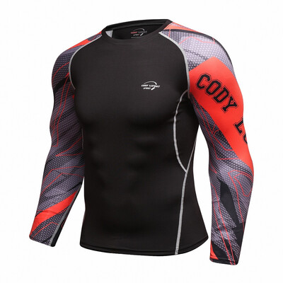

Toponeto Fashion Mens Long Sleeve Yoga Fitness Print Soft T-Shirt Top Blouse