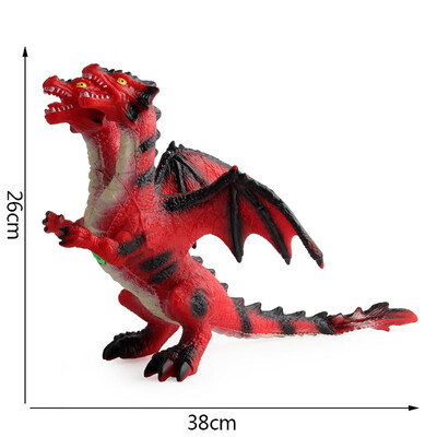 

Siaonvr Larger Soft Simulation Sound Dinosaur Model Figure Realistic Kid Interactive Toy