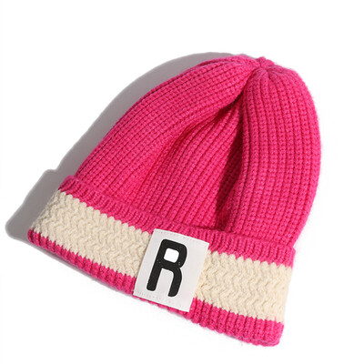 

Hat womens autumn&winter net red with knitted hat cloth protective ear warm hair hat student couple hat male tide