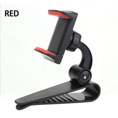 

Universal Car Phone Holder Stable Firm Sun Visor Shield Air Vent Clip Phone Bracket Practical Phone Accessories