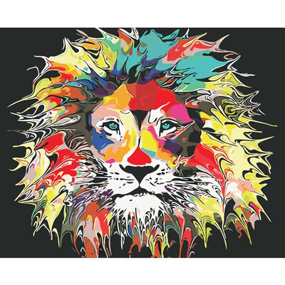 

2018 Home Decoration Poster DIY Oil Painting by Numbers Abstract ArtPicture Digital Painting Learning Beginer Paint On Canvas