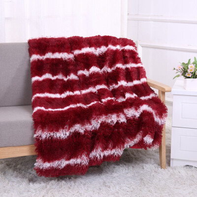 

Toponeto Large Soft Warm Shaggy Faux Fur Throw Blanket Sofa Double King Bed Blanket