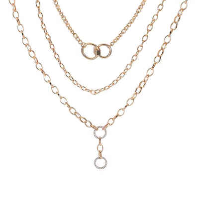 

Sexy Night Club Hyperbole Long Pendant Necklace Women Trendy Silver Link Chain Multi Layer Choker Lady Gift Jewelry