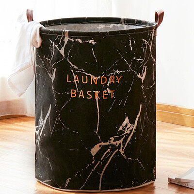 

Gobestart Canvas Sheets Toy Storage Bag Laundry Clothes Basket Folding Storage Box