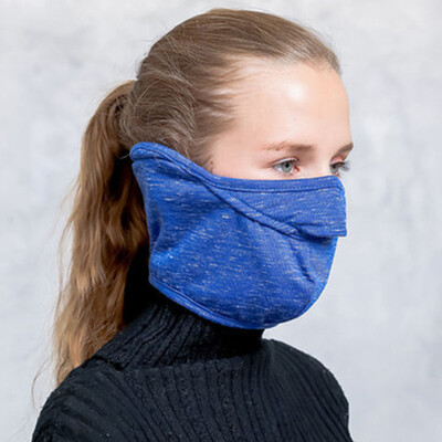 

Men Women Windproof Face Mask Ear Protection 1pc Breathable Fleece Neck Warmer
