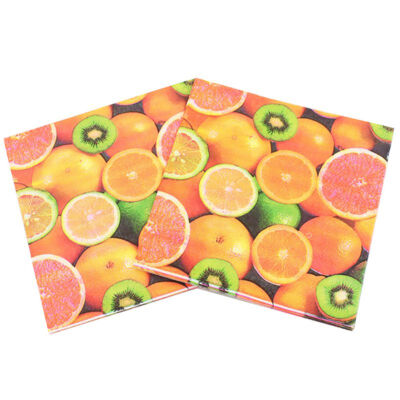 

20 Pcs 33x33cm Party Love With A Colorful Printed Napkin 100 Raw Wood Pulp Food-grade Water-based Ink Dye Printing