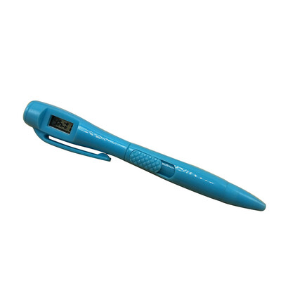 

Toponeto Ballpoint Pen with Digital Clock Electronic Clock Pen Exam Pens Watch Pen