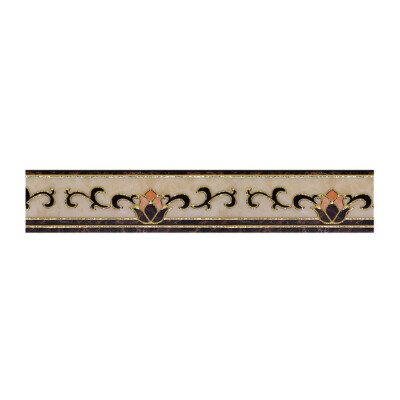 

Waterproof Self Adhesive PVC Wallpaper Border Porcelain Stickers Living Room Waist Line Tiles Wall Sticker Bathroom Kitchen
