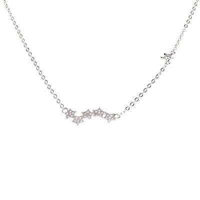 

Zircon Star Constellation Choker Necklace Women Long Chain Necklace Gift for Women & Girls